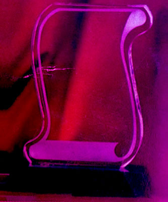 Engraved crystal award for academic excellence &ndash; Ghana